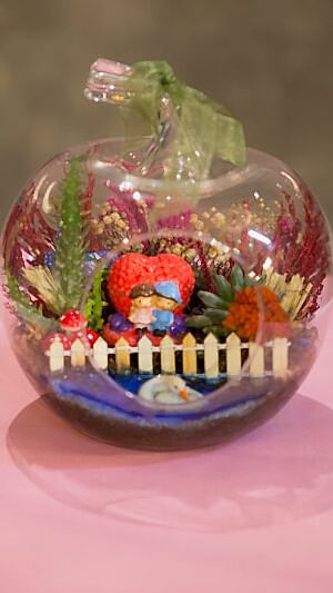 Aşık çift teraryum