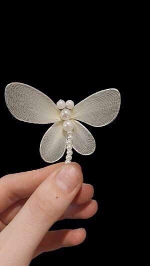 İncili Tül Kelebek