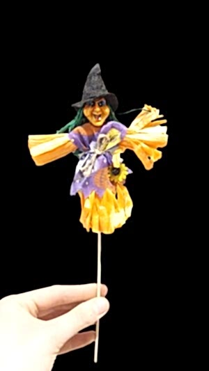 Buket tamamlayıcı cadı aksesuar