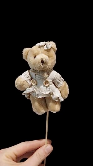 İthal Anahtarlık Kız Ayıcık